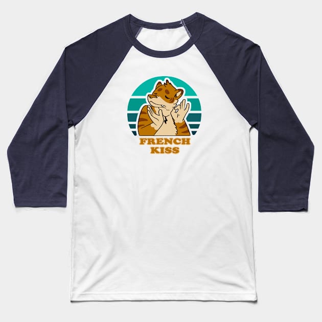 FrenchKiss Baseball T-Shirt by Bolterrific